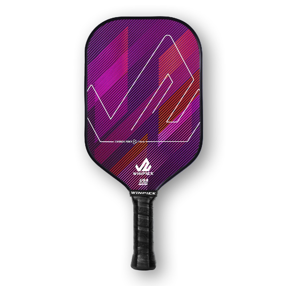 Pickleball Paddle, T700 Carbon Fiber Surface Thermoformed Pickleball Paddles with Foam Injected Walls, PP Honeycomb Core, Stable Performance Control & Power Pickleball Racket, USAPA Approved